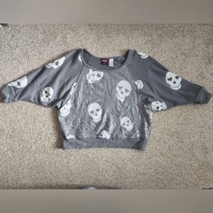 Hard Candy skull y2k top